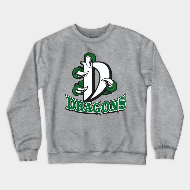 Dragons Sports Logo Crewneck Sweatshirt by DavesTees